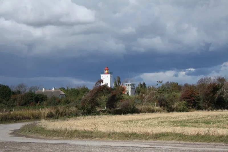 Gedser Fyr, der historische Leuchtturm am südlichen Ortsrand