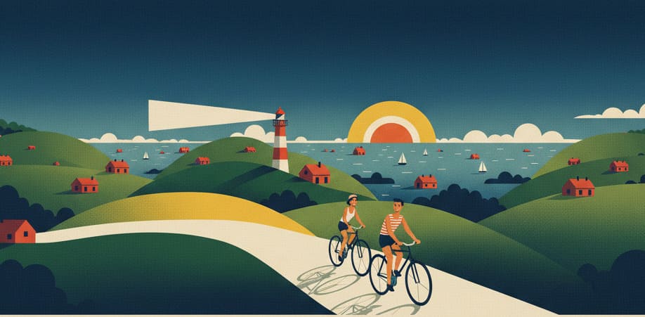 Dänemark im Juni - Sommerbeginn