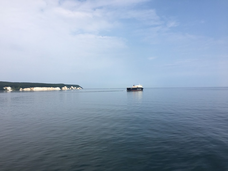 Karte der traditionellen Route nach Bornholm