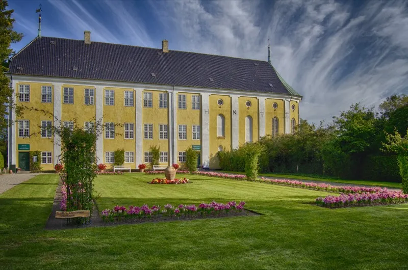 Gartenanlagen von Gavnø Schloss