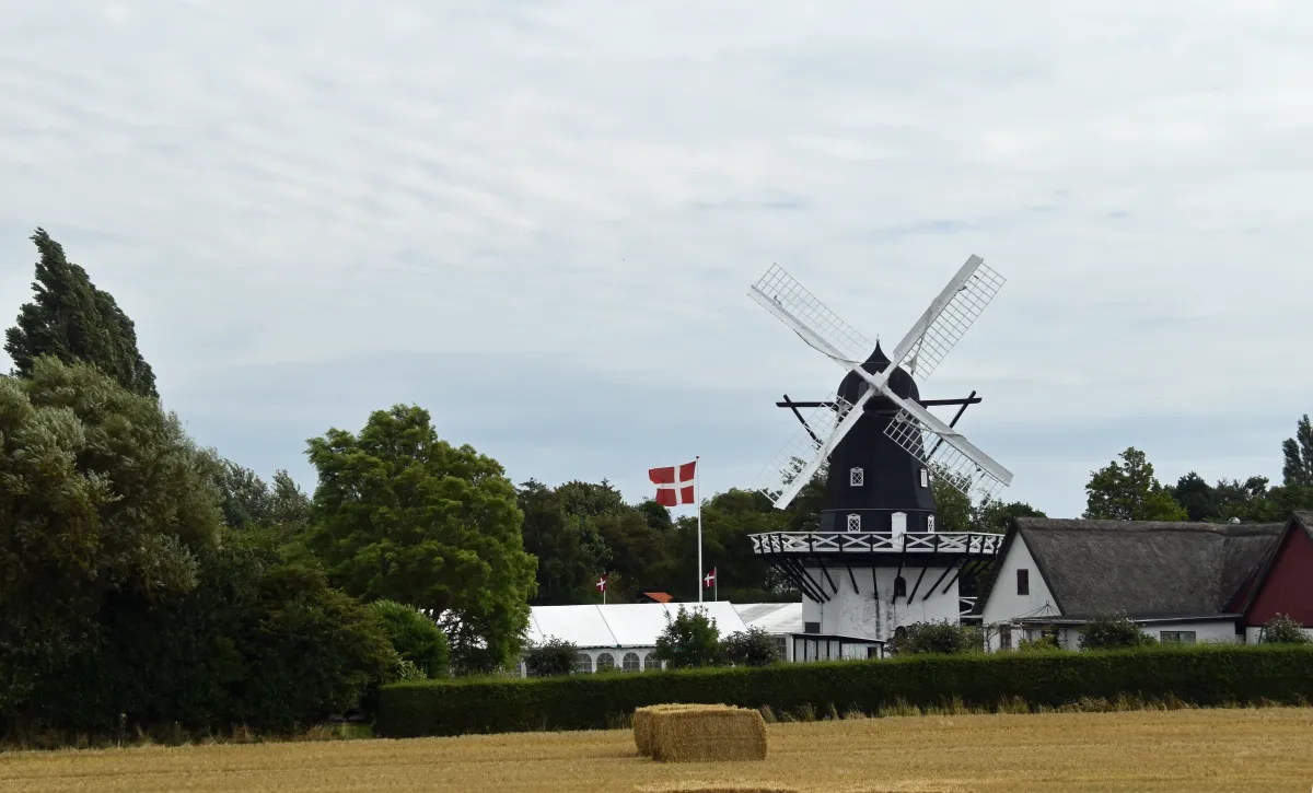 Die historische Gedesby Mølle auf Falster