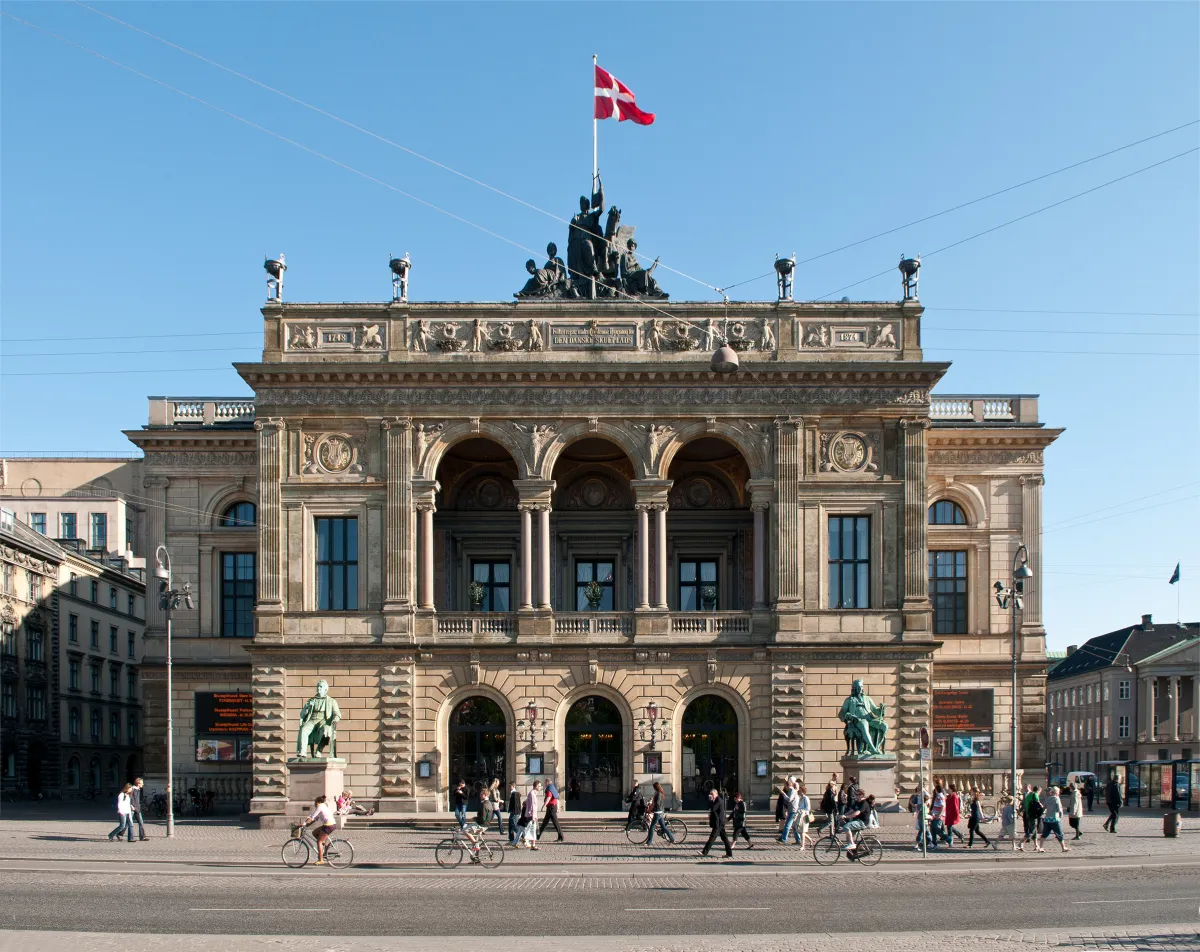 Det Kongelige Teater (Gamle Scene) am Kongens Nytorv in Kopenhagen