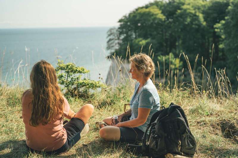 Kreidefelsen auf der Insel Møn