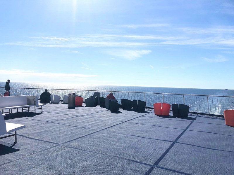 M/S Copenhagen Aussichtsdeck