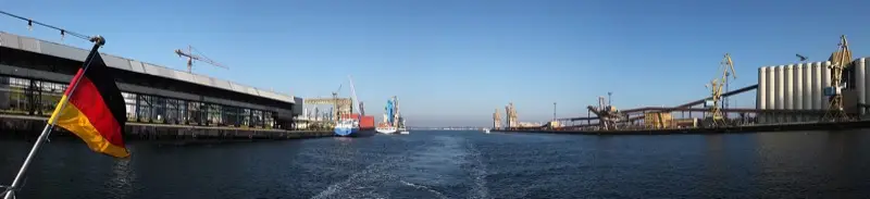 Rostock Überseehafen Hafenbereich