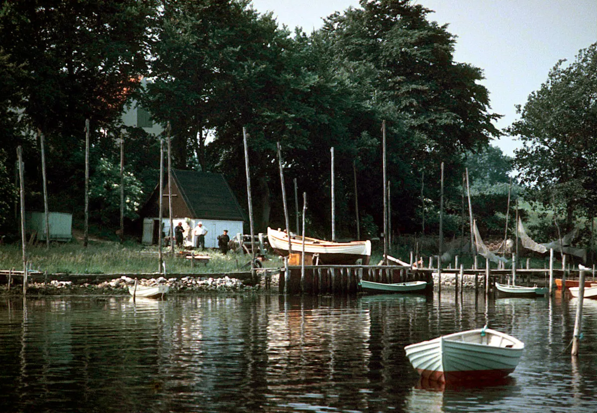 Das Fischerdorf Gråsten auf der Insel Thurø, wo Brecht 1933 bei Karin Michaëlis unterkam
